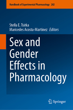 Couverture de l’ouvrage Sex and Gender Effects in Pharmacology 