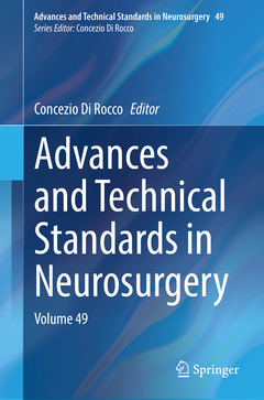 Couverture de l’ouvrage Advances and Technical Standards in Neurosurgery
