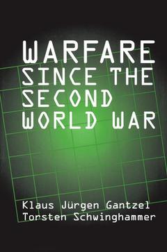 Couverture de l’ouvrage Warfare Since the Second World War