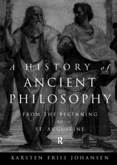 Couverture de l’ouvrage A History of Ancient Philosophy