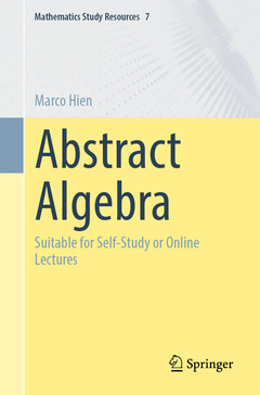 Couverture de l’ouvrage Abstract Algebra