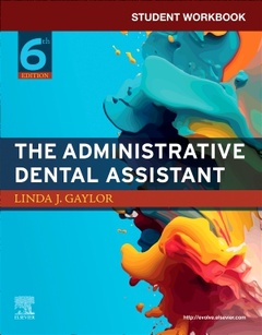 Couverture de l’ouvrage Student Workbook for The Administrative Dental Assistant