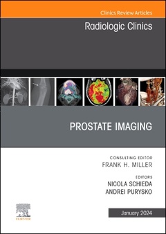 Couverture de l’ouvrage Prostate Imaging, An Issue of Radiologic Clinics of North America
