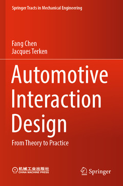 Couverture de l’ouvrage Automotive Interaction Design
