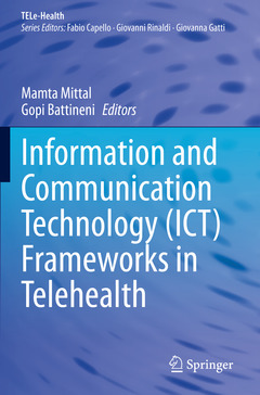 Couverture de l’ouvrage Information and Communication Technology (ICT) Frameworks in Telehealth