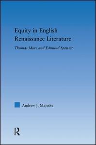 Couverture de l’ouvrage Equity in English Renaissance Literature