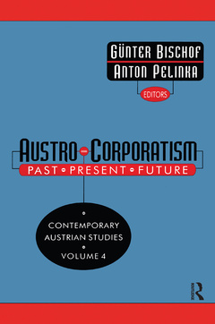 Couverture de l’ouvrage Austro-corporatism