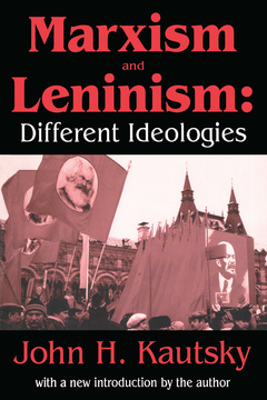 Couverture de l’ouvrage Marxism and Leninism