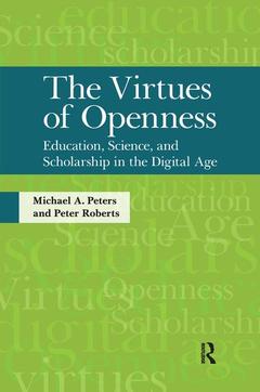 Couverture de l’ouvrage Virtues of Openness