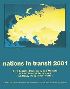 Couverture de l’ouvrage Nations in Transit - 2000-2001