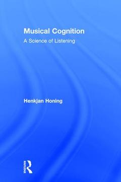 Cover of the book Musical Cognition