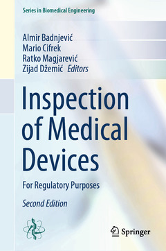 Couverture de l’ouvrage Inspection of Medical Devices 