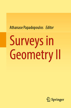 Couverture de l’ouvrage Surveys in Geometry II
