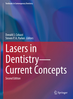 Couverture de l’ouvrage Lasers in Dentistry—Current Concepts