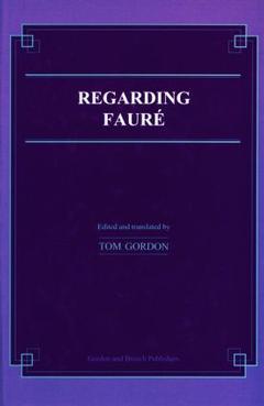 Cover of the book Regarding Faure