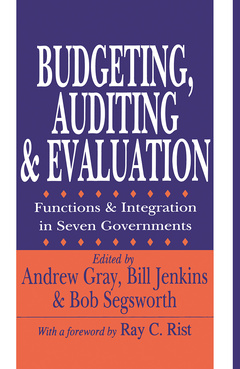 Couverture de l’ouvrage Budgeting, Auditing, and Evaluation