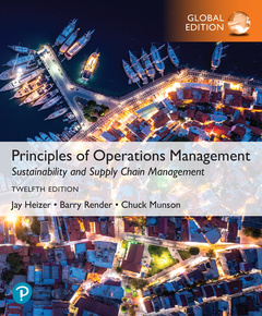 Couverture de l’ouvrage Principles of Operations Management: Sustainability and Supply Chain Management, Global Edition