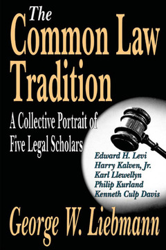 Couverture de l’ouvrage The Common Law Tradition