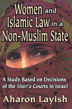 Couverture de l’ouvrage Women and Islamic Law in a Non-Muslim State