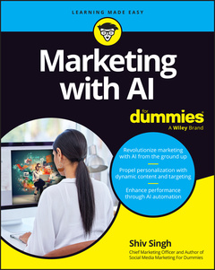 Couverture de l’ouvrage Marketing with AI For Dummies