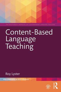 Couverture de l’ouvrage Content-Based Language Teaching
