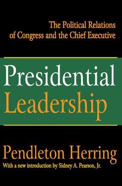 Couverture de l’ouvrage Presidential Leadership