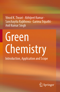 Couverture de l’ouvrage Green Chemistry