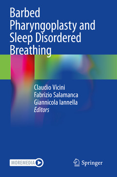 Couverture de l’ouvrage Barbed Pharyngoplasty and Sleep Disordered Breathing