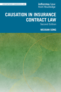 Couverture de l’ouvrage Causation in Insurance Contract Law
