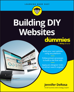 Couverture de l’ouvrage Building DIY Websites For Dummies