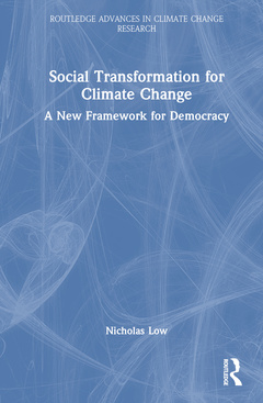 Couverture de l’ouvrage Social Transformation for Climate Change