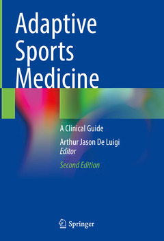 Couverture de l’ouvrage Adaptive Sports Medicine