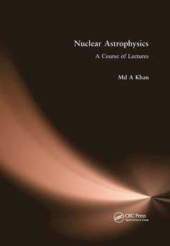 Couverture de l’ouvrage Nuclear Astrophysics