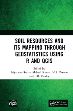 Couverture de l’ouvrage Soil Resources and Its Mapping Through Geostatistics Using R and QGIS