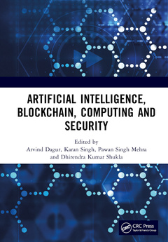 Couverture de l’ouvrage Artificial Intelligence, Blockchain, Computing and Security SET