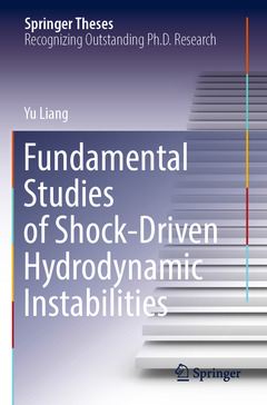 Couverture de l’ouvrage Fundamental Studies of Shock-Driven Hydrodynamic Instabilities