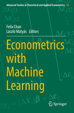 Couverture de l’ouvrage Econometrics with Machine Learning