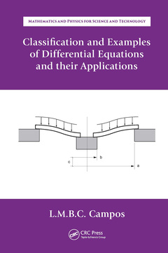 Couverture de l’ouvrage Classification and Examples of Differential Equations and their Applications