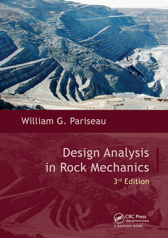 Cover of the book Design Analysis in Rock Mechanics