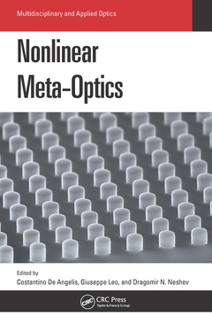 Couverture de l’ouvrage Nonlinear Meta-Optics