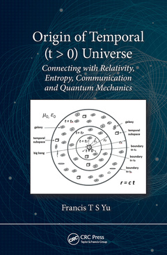 Couverture de l’ouvrage Origin of Temporal (t > 0) Universe
