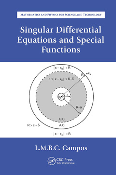 Couverture de l’ouvrage Singular Differential Equations and Special Functions