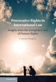 Couverture de l’ouvrage Procreative Rights in International Law