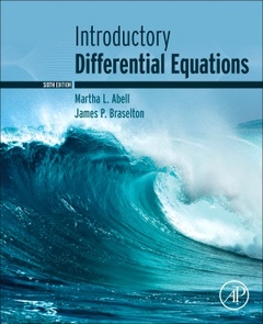 Couverture de l’ouvrage Introductory Differential Equations