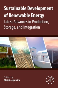 Couverture de l’ouvrage Sustainable Development of Renewable Energy