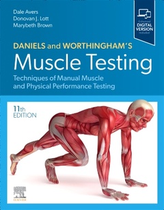 Couverture de l’ouvrage Daniels and Worthingham's Muscle Testing