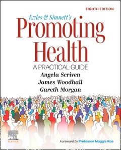 Couverture de l’ouvrage Ewles and Simnett's Promoting Health: A Practical Guide