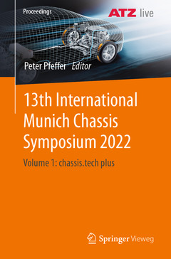Couverture de l’ouvrage 13th International Munich Chassis Symposium 2022