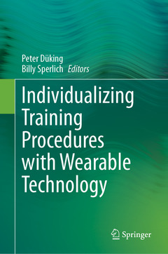Couverture de l’ouvrage Individualizing Training Procedures with Wearable Technology