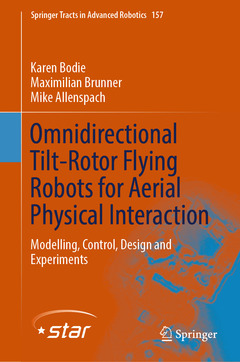 Couverture de l’ouvrage Omnidirectional Tilt-Rotor Flying Robots for Aerial Physical Interaction